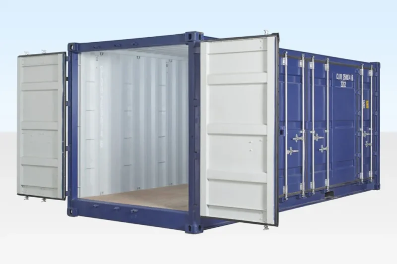 Conteneur Open Side / Accès complet de 20 pieds. - Image 6