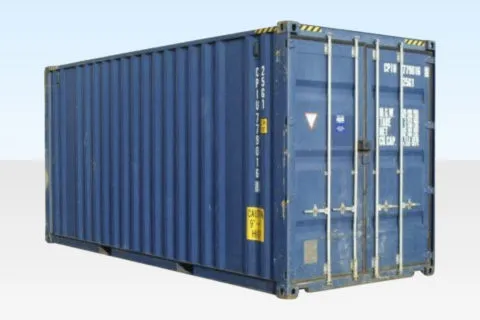 Conteneur maritime de 20 pieds High Cube d'occasion ? Grade A