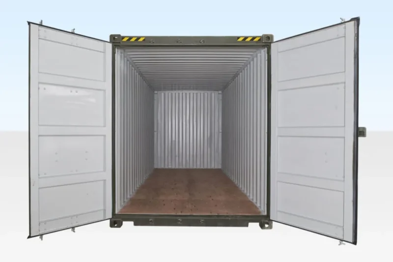 Conteneur High Cube de 20 Pieds - Un Seul Voyage (Hauteur de 9 pieds 6 pouces) - Image 3