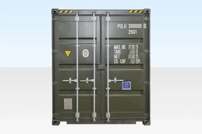 Conteneur High Cube de 20 Pieds - Un Seul Voyage (Hauteur de 9 pieds 6 pouces) - Image 2