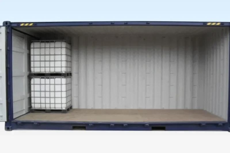 Conteneur Hi Cube de 20 pieds (2,89 m de haut) adapté pour le stockage d'IBC - Image 4