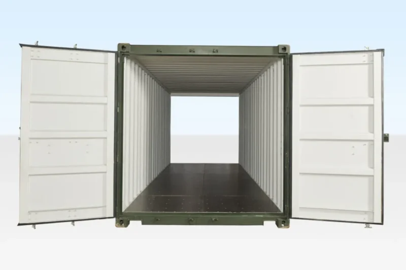 Conteneur Tunnel de 20 pieds x 8 pieds (Portes Doubles à Chaque Extrémité) - Un Seul Voyage - Image 4